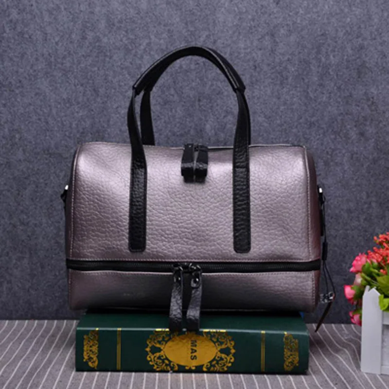 2018 Hot selling new fashion women handbags good quality speedy bag with starp bag real leather patchwork lady shoulder bags 2018 Hot selling new fashion women handbags good quality speedy bag with starp bag real leather patchwork lady shoulder bags