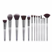 13pcs Makeup Brush Set Synthetic Hair Wood Aluminum Makeup Brushes Foundation Blush Blending Beauty Make Up Brush kit Tools 13pcs Makeup Brush Set Synthetic Hair Wood Aluminum Makeup Brushes Foundation Blush Blending Beauty Make Up Brush kit Tools