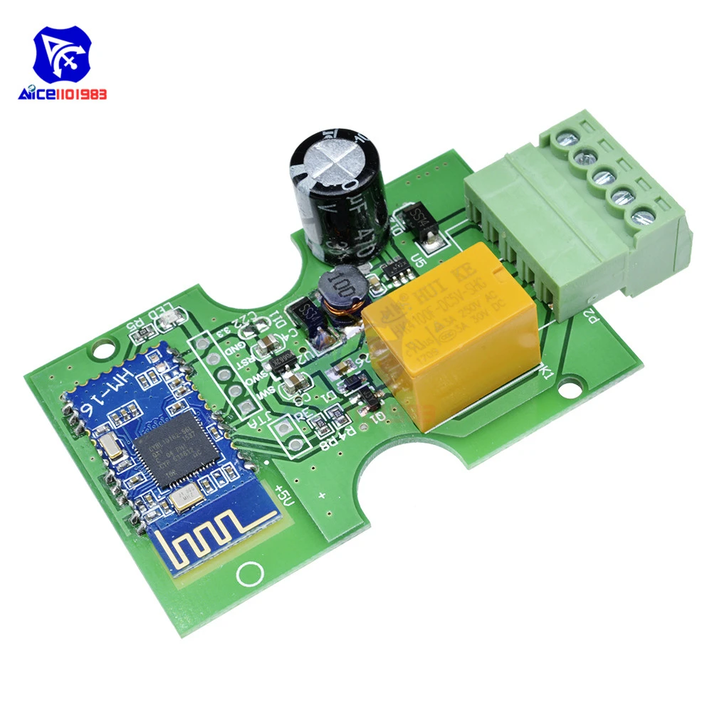 1 Channel Relay Module Bluetooth 4 0 Ble For Arduino Android Ios Iot Smart Home Switch Integrated Circuits Aliexpress