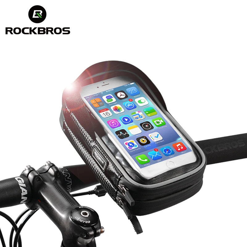 ROCKBROS велосипедные мотоциклетные сумки с защитой от дождя и сенсорным экраном|bike