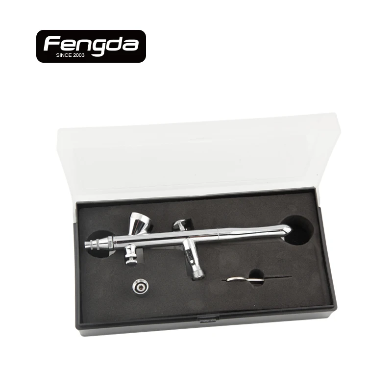 FENGDA BD-310 Аэрограф пистолет живопись для лица тела татуировки ручные инструменты гравитационный Тип подачи дизайн ногтей украшения торта