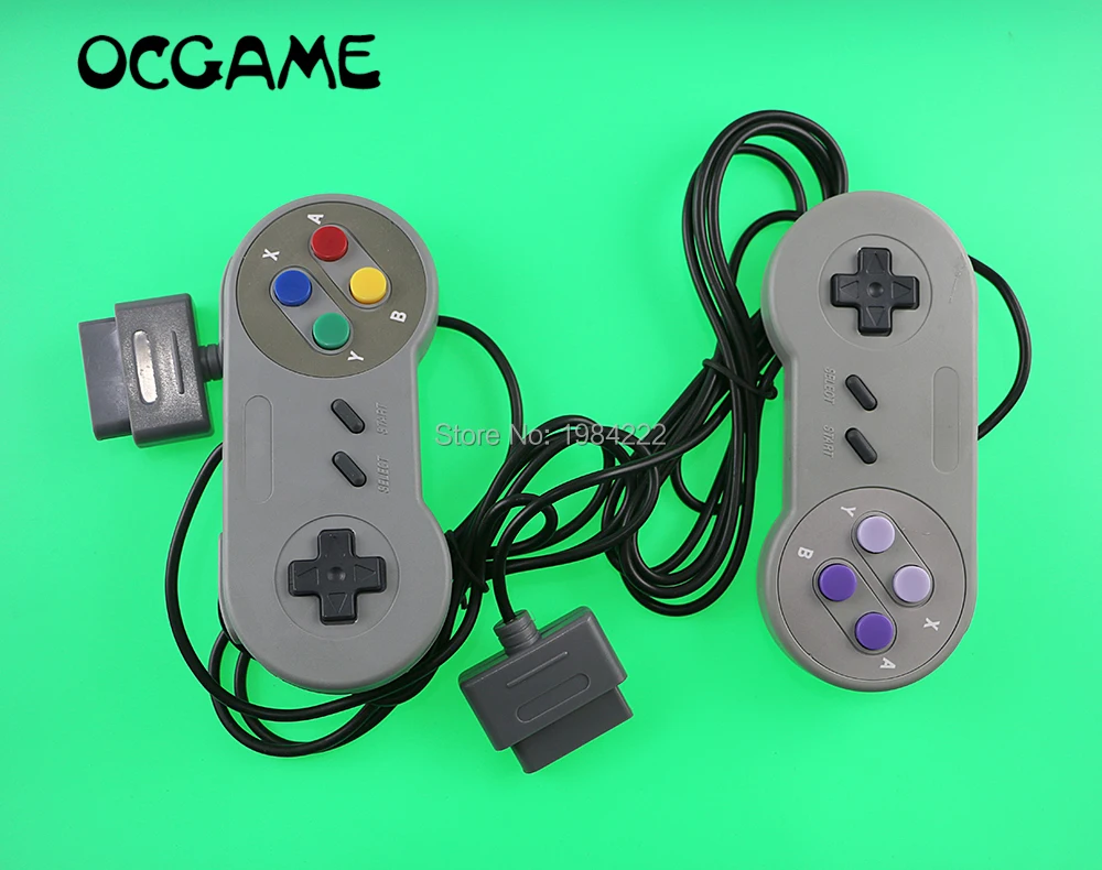 Ocgame Retro Super Per Nintendo Snes Controller Per Nintendo Snes System Console Control Pad Di Alta Qualità