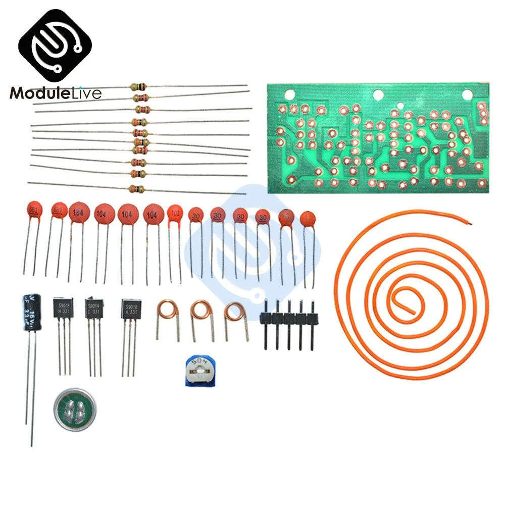 FM радио беспроводной микрофон DIY наборы высокочастотная микрофонная плата