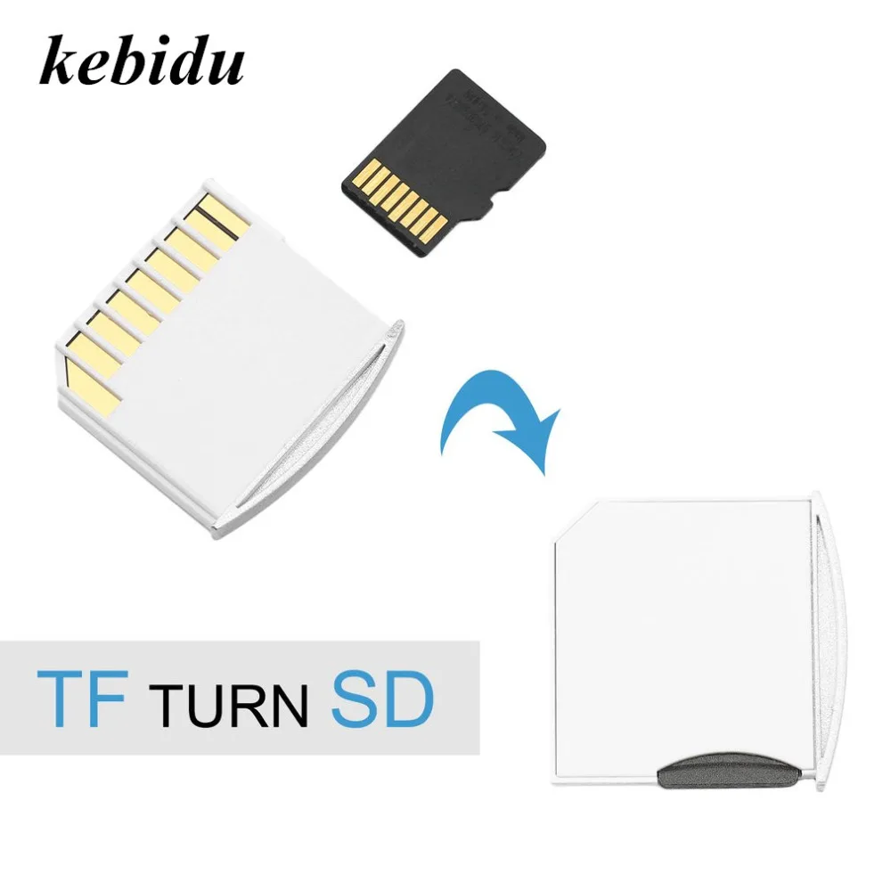 Kebidu Micro SD карта до 64G микро SD HC TF на мини-накопитель SD кардридер адаптер записывающего устройства для MacBook Air для Mac Pro