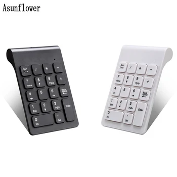 

Portable 2.4G Wireless Digital Keyboard USB Number Pad 18 Keys Mini Numpad For Laptop PC Accounting Notebook Desktop