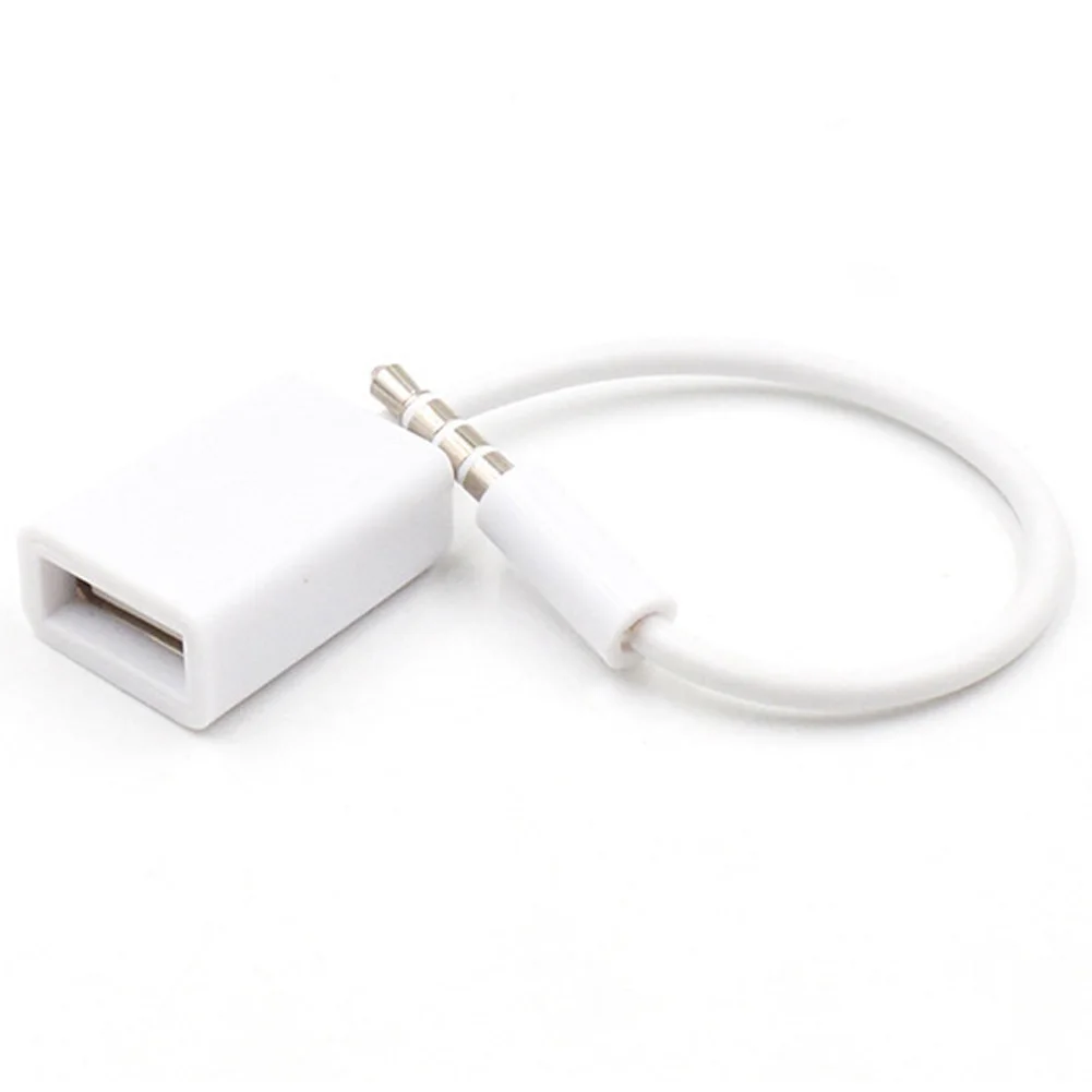 

Male Connector USB 2.0 Converter 3.5mm Jack Plug Car Male To Female Aux Cable Audio Adapter