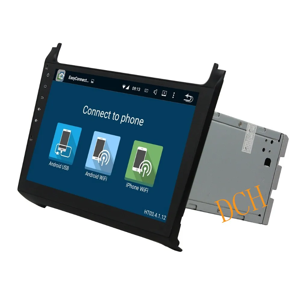 Clearance Octa Core 10.1" Android 9.0 Car Radio DVD GPS for Volkswagen POLO 2015 With 4GB RAM Bluetooth 64GB ROM stereo navigation 64G ROM 9