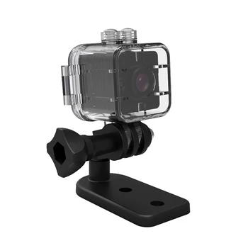 SQ12 1080P HD Mini Camera Night Vision Motion Detectiom Video Recorder Sport 30M Waterproof Action Camera Micro Recorder DVR
