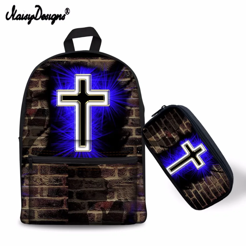 Buy Men Women Backpack Childrens Jesus Skull Print