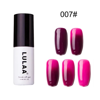 

Dropshipping 1 Pcs Thermal Change Color Nail Gel Polish Nail Gel Varnish Lacquer SMJ