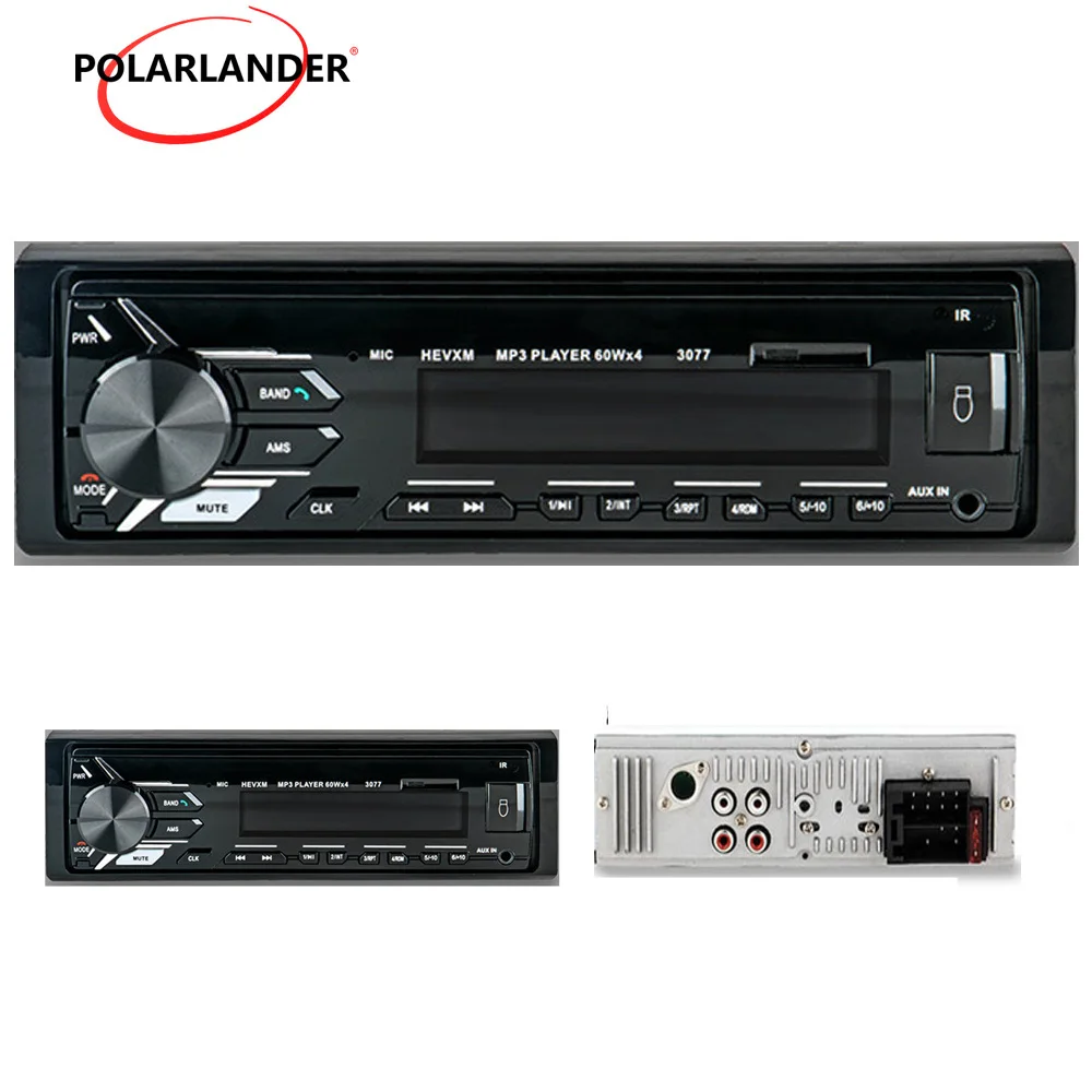 Autoradio Car Radio FM Aux Input Receiver 1 Din Car Stereo In-dash SD USB MP3 MMC WMA Car audio Player 3077 12V Bluetooth Autoradio Car Radio FM Aux Input Receiver 1 Din Car Stereo In-dash SD USB MP3 MMC WMA Car audio Player 3077 12V Bluetooth