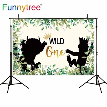 

Funnytree background photography Primeval forest Wild Crown animal crown birthday backdrops photocall camera fotografia portrait