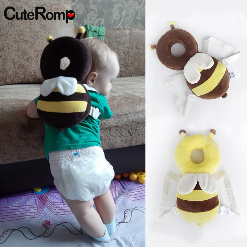 

Baby Head protection pad Toddler headrest pillow baby neck Cute wings nursing drop resistance cushion baby protect back pillow