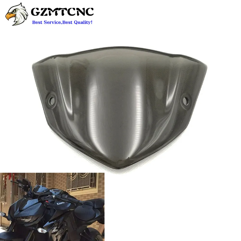 

Z1000 14-17 Windshield Windscreen Wind Shield Screen Visor Viser Deflector Double Bubble for Kawasaki Z 1000 2014 2015 2016 2017