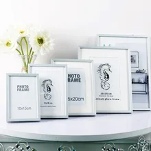 Pop top плоская алюминиевая фоторамка 10x15 13x18 15x20 20x30 30x40 см A4 A3 фоторамка настольная и настенная рамка с оргстекло