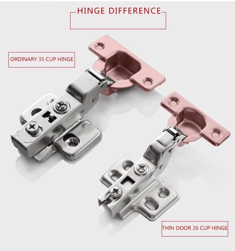 26 мм мелкие петли мини Встроенная демпфирующая гидравлическая буферизация немой мебельный компонент шкаф 26 мм шарнирная чашка