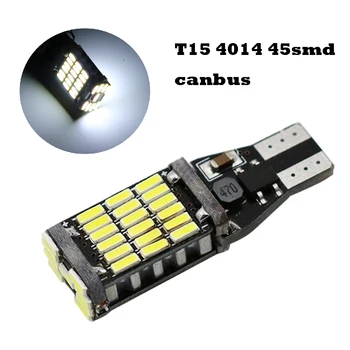 

YSY 50X Canbus Error Free 921 912 T10 T15 4014 45SMD Chipsets Extremely Bright LED Bulbs For Backup Reverse Light