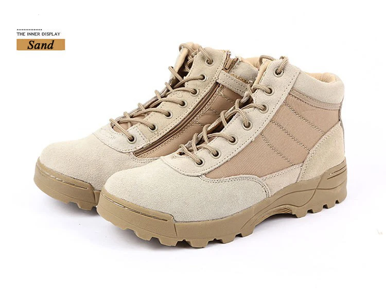 Летняя мужская обувь в стиле милитари; дышащие тактические ботинки; Мужская обувь; армейские полуботинки; botas hombre Zapatos Masculino