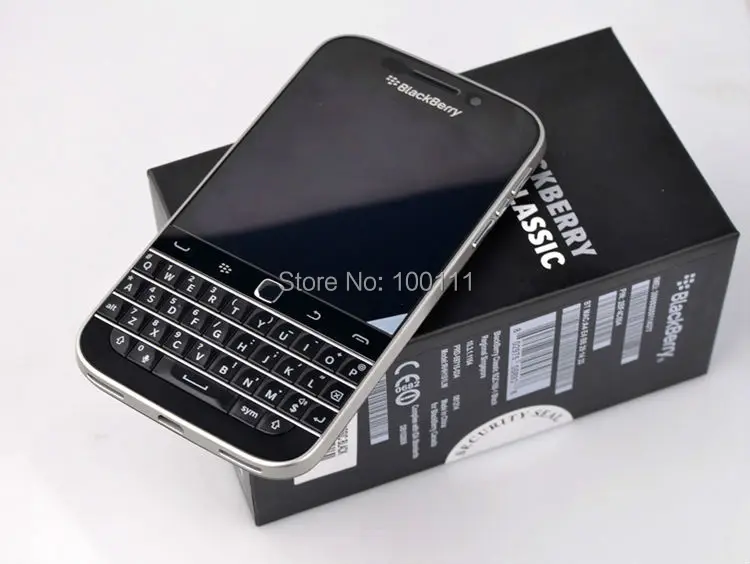 Разблокированный blackberry Classic blackberry Q20 двухъядерный телефон 2 Гб ОЗУ 16 Гб ПЗУ 8МП камера