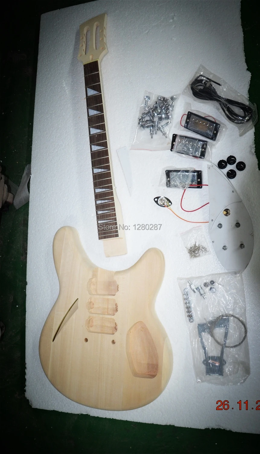 top quality diy ric 330 360 325 12 strings electric guitar kits