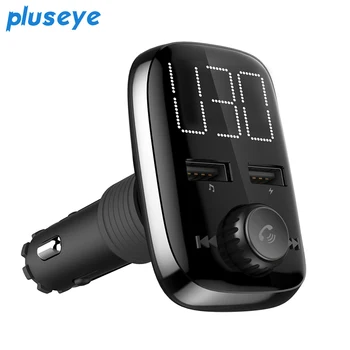 

FM Transmitter Bluetooth Radio Adapter Hands Free Call Car Kit 3.4A Dual USB Car Charger Mp3 Player Support TF Card U Disk Music