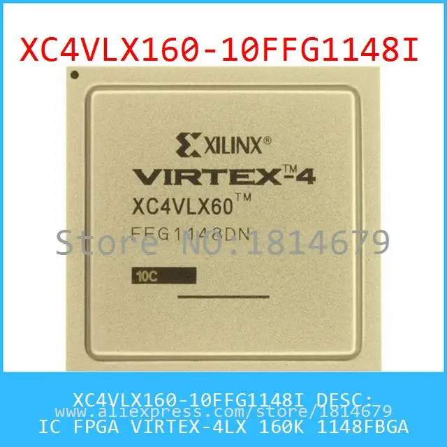 1 Шт./лот XC4VLX160-10FFG1148I IC FPGA VIRTEX-4LX 160 К 1148 FBGA XC4 4 В |