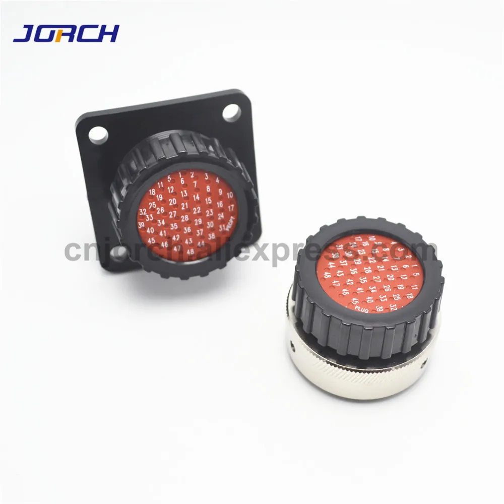 48 pin Aviation connector plug Male and Female