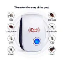 Ultrasonic Electronic Pest Repeller Mosquito Mouse Rat Multi-function Rodent Insect Repellent Mini Insect Killer Rode US EU Plug