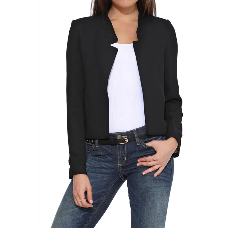 zwart blazer dames