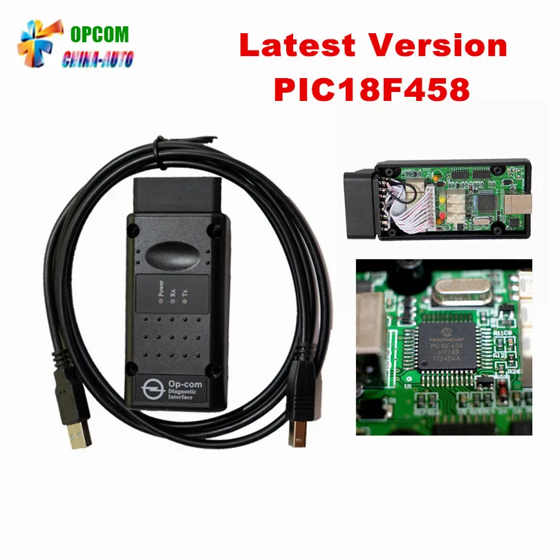 

Newest V1.95 OPCOM V1.95 with PIC18F458 chip OP-COM obd2 scanner diagnostic op com