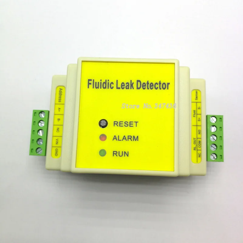 RS485 type water leakage alarm controller switch quantity relay output