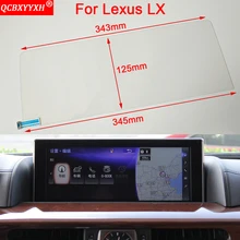 QCBXYYXH наклейки для автомобиля навигационный экран защитная пленка аксессуары контроль ЖК-экрана для Lexus LX 470 LX 570