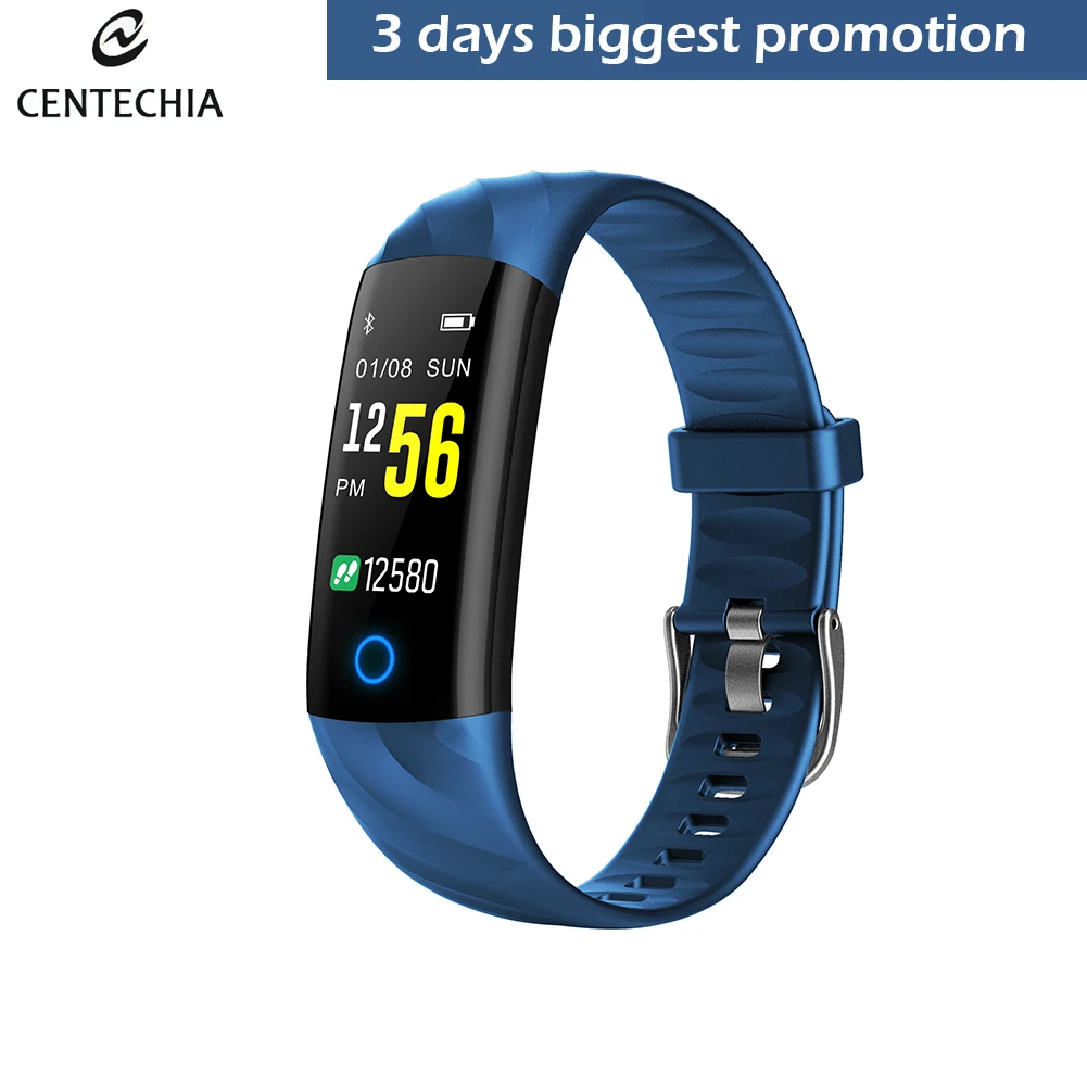 

S5 Smart Fitness Bracelet Support 11 languages IP68 Waterproof Blood Pressure Oxygen Monitor Color Screen Smart Watch Band