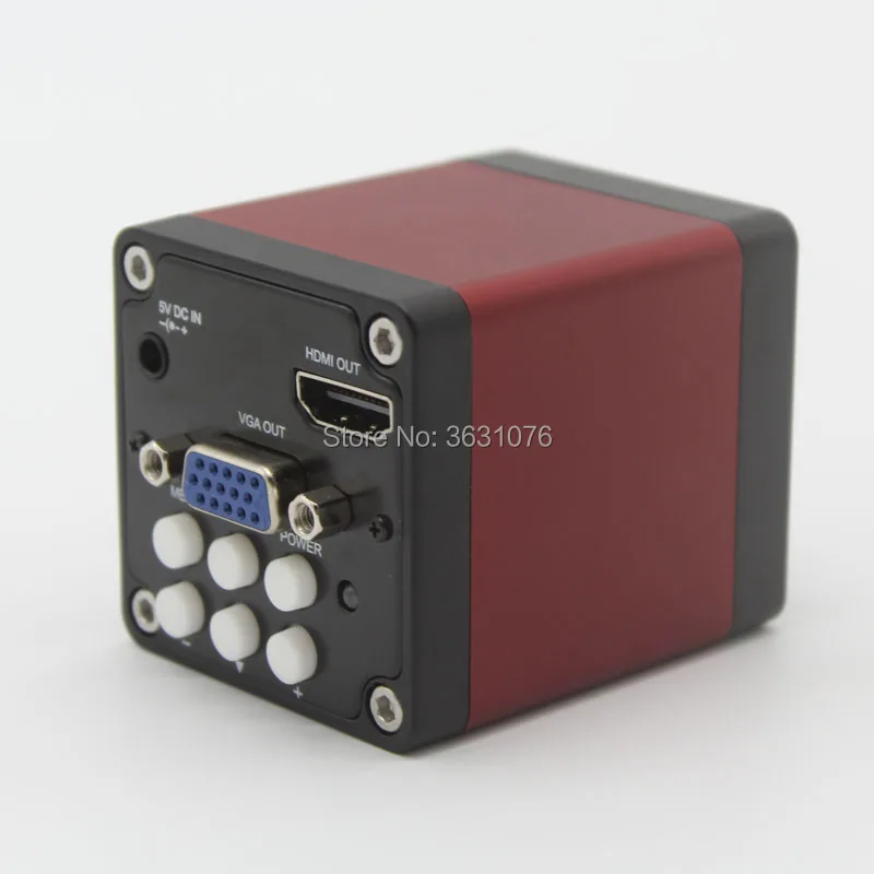 Бесплатная доставка 2.0MP 1/3 CMOS промышленный микроскоп камера HDMI VGA выходы 30FPS C mount