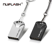 Metal pendrive usb flash 4gb 8gb 16gb, 128gb metal u disco chave anel de armazenamento de memória para computador