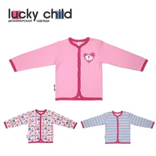 Кофточка Lucky Child для девочек, варианты расцветок(Любовь) [сделано в России, от 2-х дней]