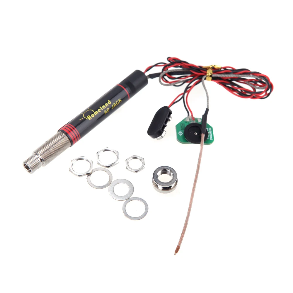 

Homeland Guitar Pickup Hidden Wthin Body Of Guitar Without Battery 9V Pickup For Guitar Accessories And Parts 6.35mm Plug