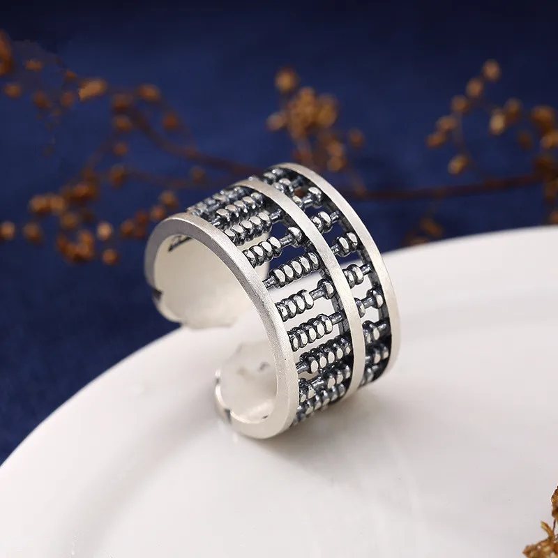 

Open ring finger An abacus The swan Women's fashion jewelry wholesale Holiday gifts