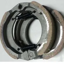 2 шт. электрического трехколесного велосипеда 48V барабанные тормоза тормозные колодки передние и задние тормозные колодки Алюминий