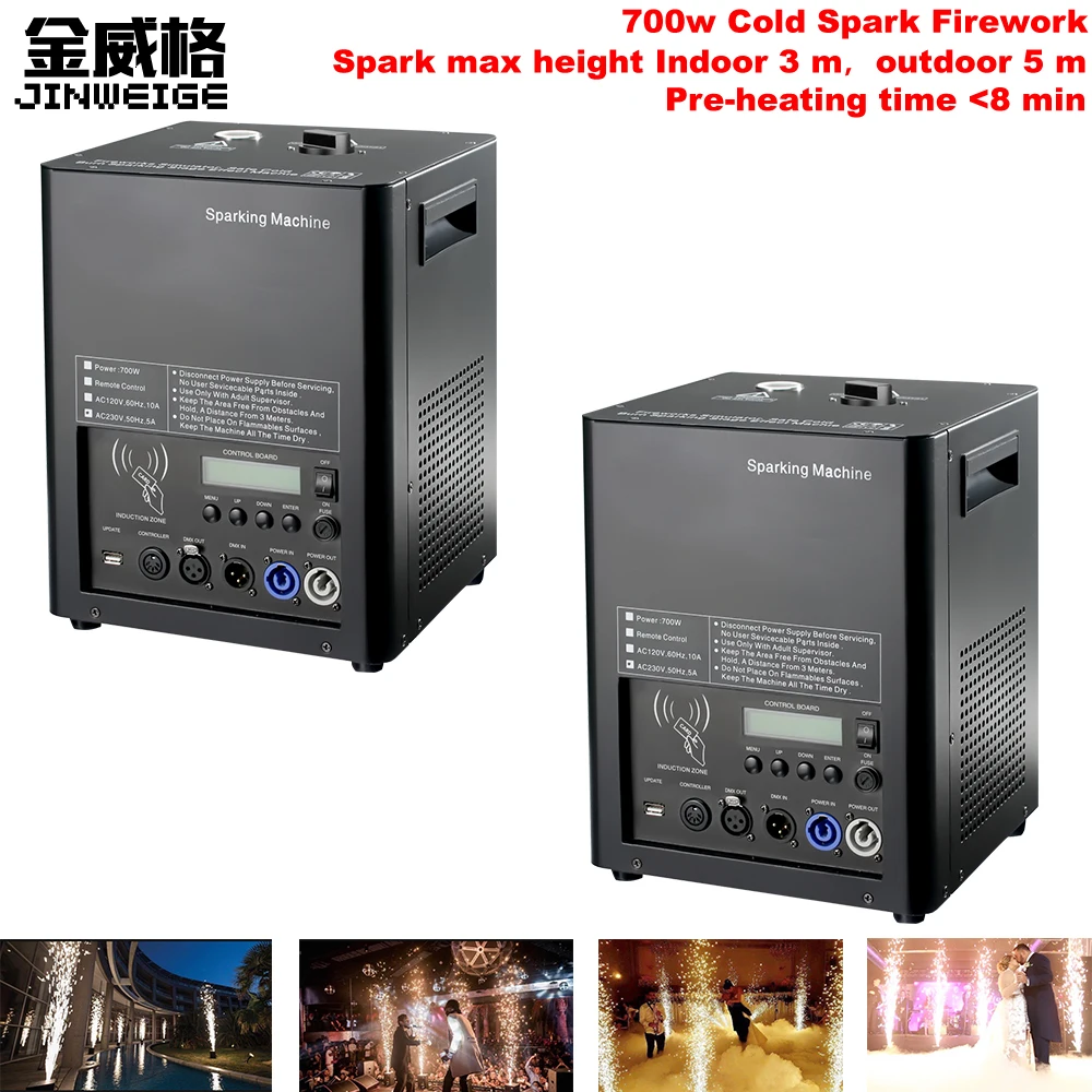 

Free Shipping 2pcs/lot Cold Sparklers Fireworks Firecrackers Spark Machine Dj Party Equipment Special Effects Lighting Wedding