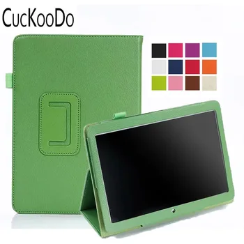 

CucKooDo Folio Premium PU Leather Slim Stand Cover Case with Auto Wake / Sleep Feature for HUAWEI MediaPad T3 10.0 inch Tablet