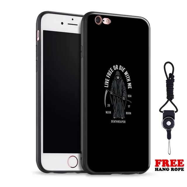 Black Aesthetics aesthetic Funart Soft Silicone Phone Case Cover Shell