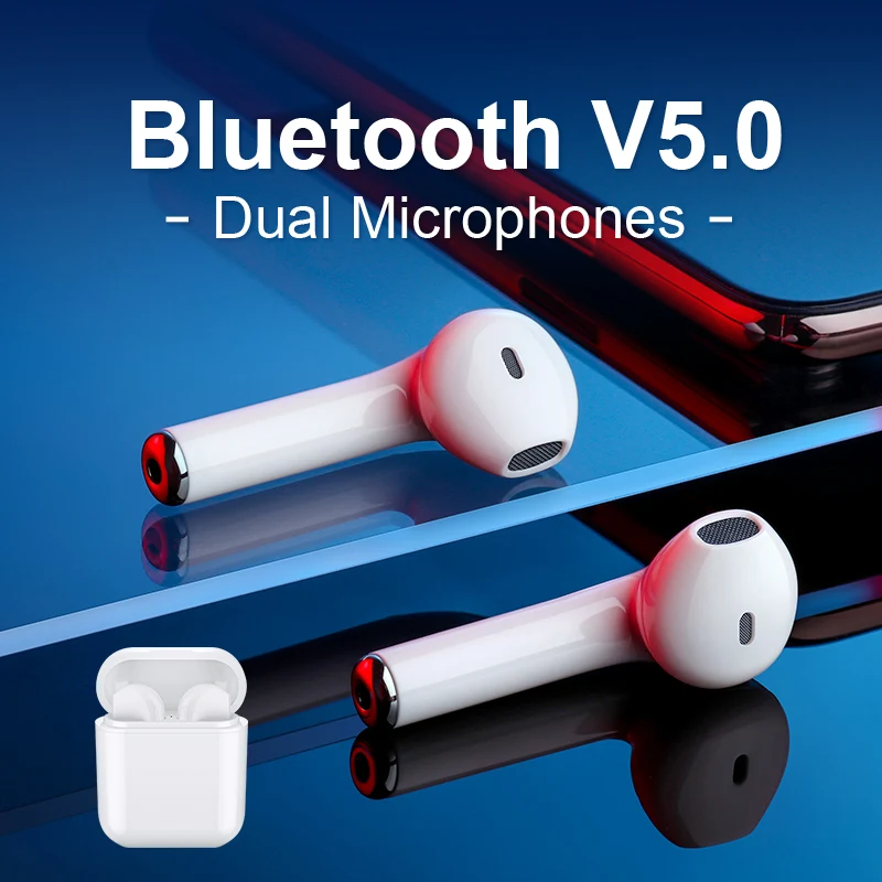 Abigail i10 TWS 5.0 Wireless Headphones Bluetooth Earphones With Dual Mics Sports Earbuds Headset Earpiece For Phones air pods Abigail i10 TWS 5.0 Wireless Headphones Bluetooth Earphones With Dual Mics Sports Earbuds Headset Earpiece For Phones air pods