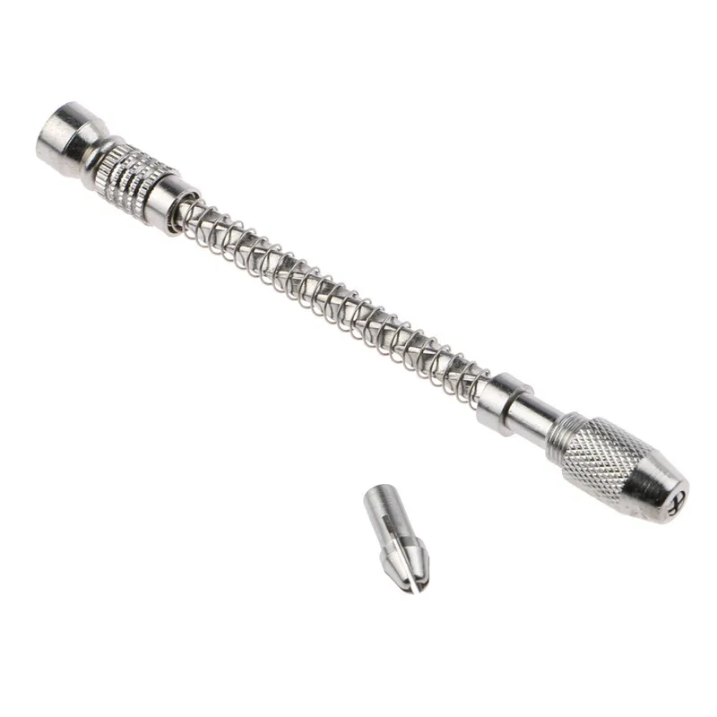 Mini Hand Drill&Spring Manual Wire Twisting Drilling Jewelry Watch
