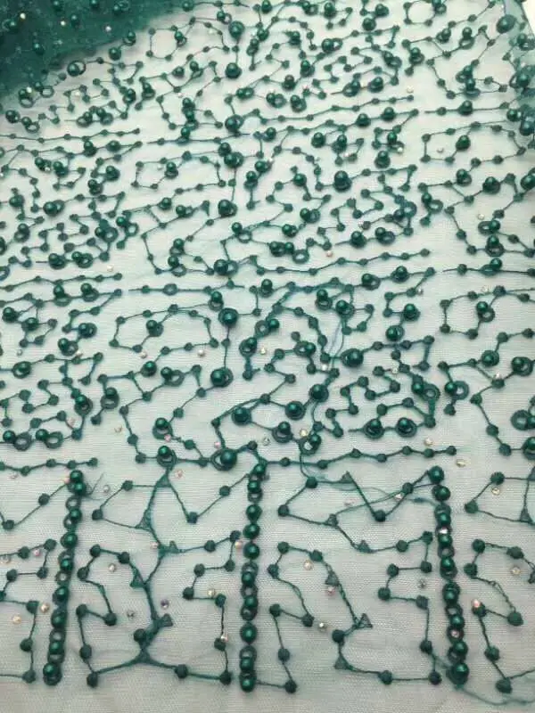 

nigerian tulle lace fabric with beads good looking French Net Lace Fabric S-22515 embroidery mesh fabric