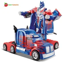 Free Shipping Luxury Sportscar Models Deformation Robot Transformation Remote Control RC Car Toys Kids Gift TT669