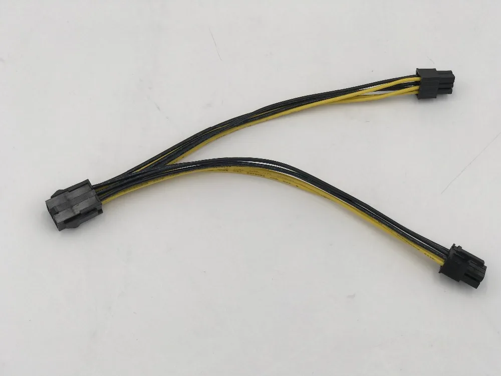 

8 PC 6 Pin Female to 6 Pin Male PCI Express Power Converter Cable CPU Video Graphics Card 6Pin to 6Pin PCIE Power Cabl For All