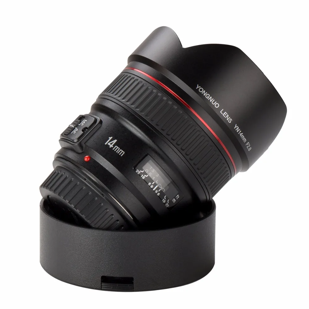 Сверхширокоугольный объектив YONGNUO 14 мм F2.8 YN14mm Автофокус AF MF металлический с