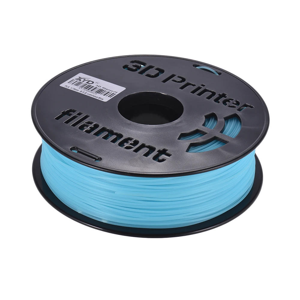Светящаяся нить PLA диаметром 1,75 мм светится в темноте печатный материал для 3D принтеров 1 кг/катушка