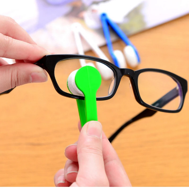 F случайные очки, посвященные удобству очиститель супер тонкого волокна супер чистой мощности портативные очки руб с кольцом для ключей